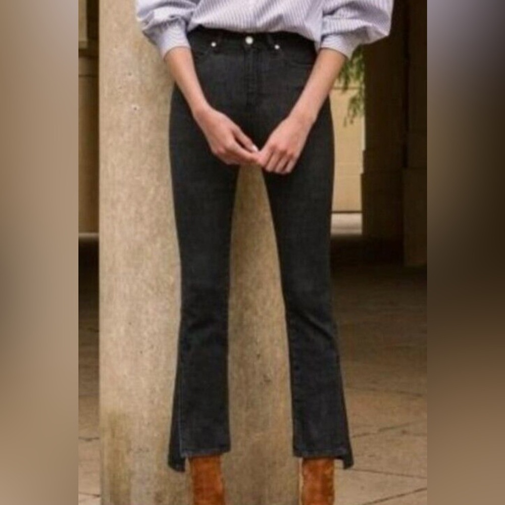 Like new Anderson Bell Jeans with side slit in size M